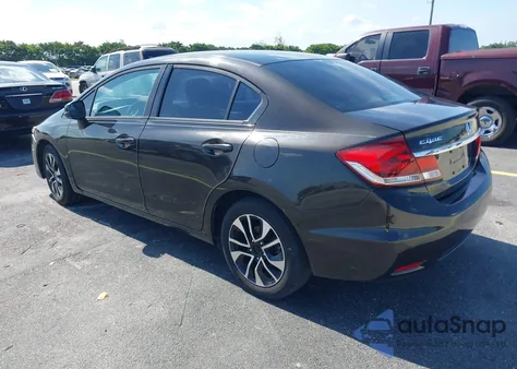 2013 Honda Civic Ex z USA, uszkodzony, nr VIN 19XFB2F86DE066417
